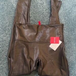 Spanx Faux Leather Leggings